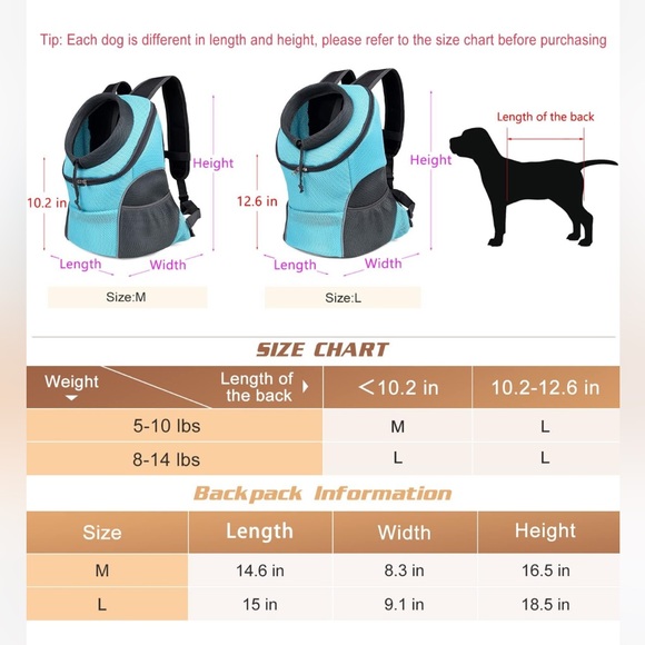 Pet Backpack - Picture 2 of 6